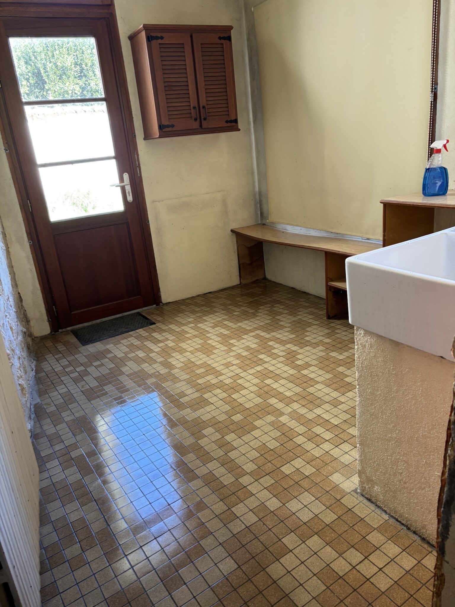 Entrée de la maison après intervention à Saintes